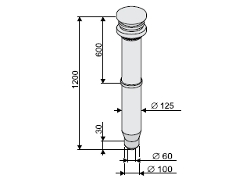 Дымоходный комплект Protherm
