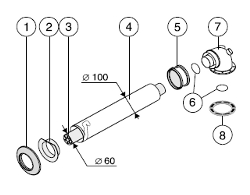 Комплект горизонтальный Protherm